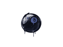 Sealed Graffiti | 8-Ball (SWAT Blue)
