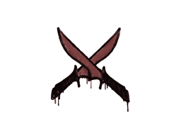 Sealed Graffiti | X-Knives (Brick Red)