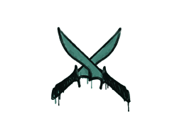 Sealed Graffiti | X-Knives (Frog Green)