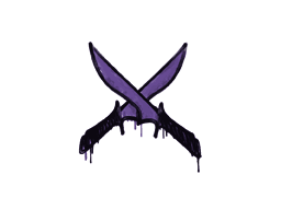 Sealed Graffiti | X-Knives (Monster Purple)