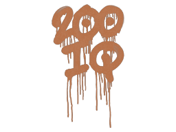 Sealed Graffiti | 200 IQ (Tiger Orange)