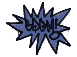 Sealed Graffiti | BOOM (SWAT Blue)