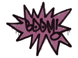 Sealed Graffiti | BOOM (Princess Pink)