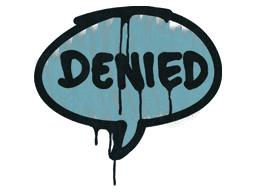 Sealed Graffiti | Denied (Wire Blue)