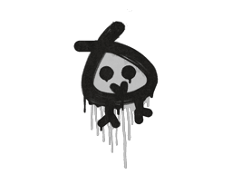 Sealed Graffiti | Little Bock (Shark White)