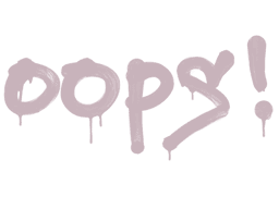 Sealed Graffiti | Oops (War Pig Pink)