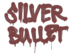 Sealed Graffiti | Silver Bullet (Brick Red)