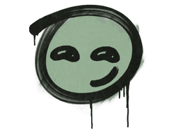 Sealed Graffiti | Smirk (Cash Green)