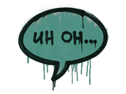 Sealed Graffiti | Uh Oh (Frog Green)