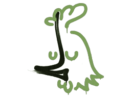 Sealed Graffiti | Recoil AK-47 (Battle Green)