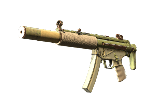 MP5-SD | Savannah Halftone (Battle-Scarred)