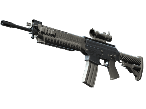 SG 553 | Damascus Steel