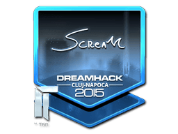 Sticker | ScreaM (Foil) | Cluj-Napoca 2015