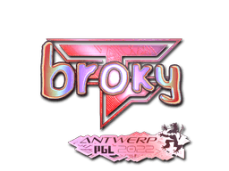 Sticker | broky (Holo) | Antwerp 2022