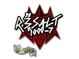 Sticker | r3salt (Glitter) | Paris 2023