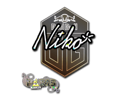Sticker | niko (Glitter) | Paris 2023