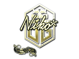 Sticker | niko (Gold) | Paris 2023