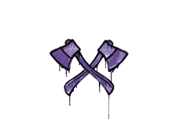 Sealed Graffiti | X-Axes (Monster Purple)