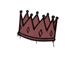 Sealed Graffiti | King Me (Brick Red)