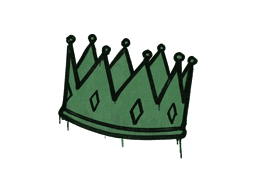 Sealed Graffiti | King Me (Jungle Green)