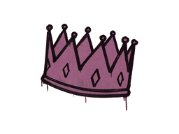 Sealed Graffiti | King Me (Princess Pink)