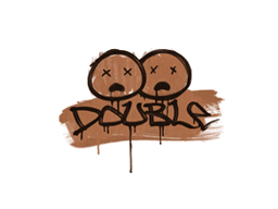 Sealed Graffiti | Double (Tiger Orange)