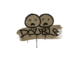 Sealed Graffiti | Double (Dust Brown)