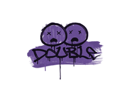Sealed Graffiti | Double (Monster Purple)