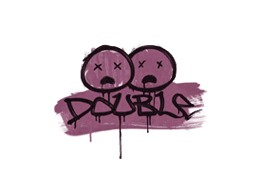 Sealed Graffiti | Double (Princess Pink)