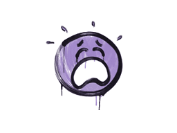 Sealed Graffiti | QQ (Violent Violet)