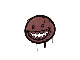 Sealed Graffiti | Mr. Teeth (Brick Red)