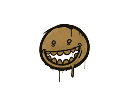 Sealed Graffiti | Mr. Teeth (Desert Amber)