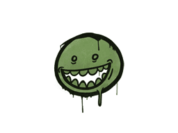 Sealed Graffiti | Mr. Teeth (Battle Green)