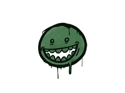 Sealed Graffiti | Mr. Teeth (Jungle Green)