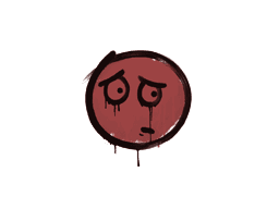 Sealed Graffiti | Worry (Blood Red)