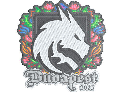 Sticker | Team Spirit (Embroidered) | Budapest 2025