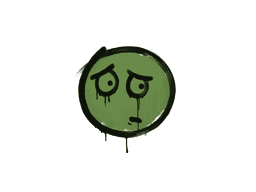 Sealed Graffiti | Worry (Battle Green)