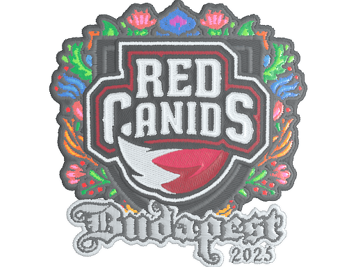 Sticker | RED Canids (Embroidered) | Budapest 2025