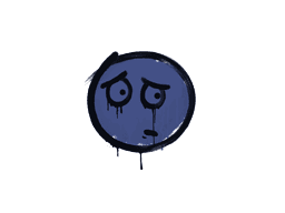 Sealed Graffiti | Worry (SWAT Blue)