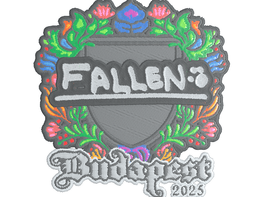 Sticker | FalleN (Embroidered) | Budapest 2025