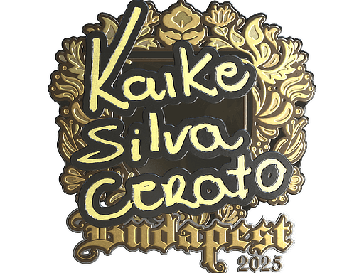 Sticker | KSCERATO (Gold) | Budapest 2025