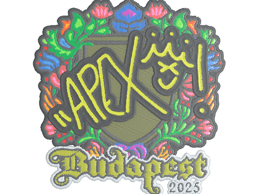 Sticker | apEX (Embroidered) | Budapest 2025
