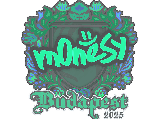 Sticker | m0NESY | Budapest 2025