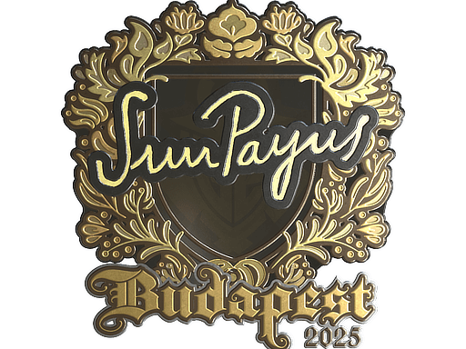 Sticker | SunPayus (Gold) | Budapest 2025