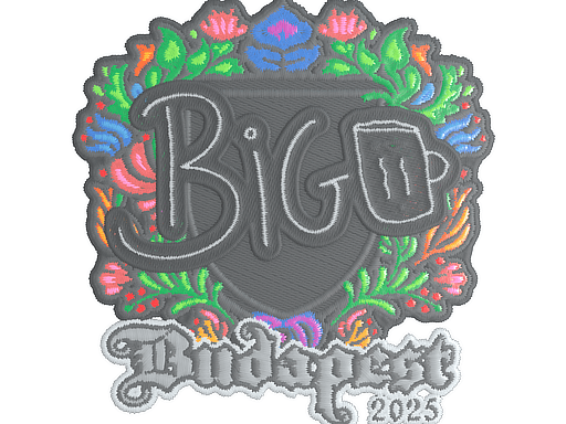 Sticker | biguzera (Embroidered) | Budapest 2025