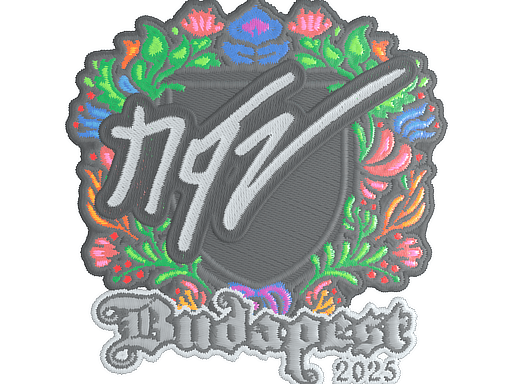 Sticker | NQZ (Embroidered) | Budapest 2025