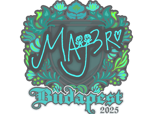 Sticker | MAJ3R | Budapest 2025