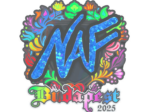 Sticker | NAF (Holo) | Budapest 2025
