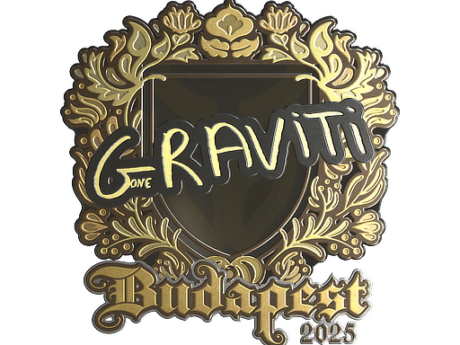 Sticker | Graviti (Gold) | Budapest 2025