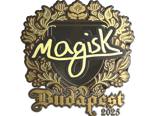 Sticker | Magisk (Gold) | Budapest 2025